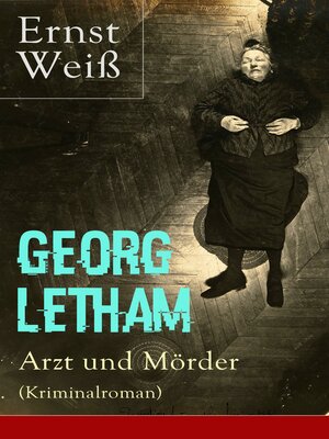 cover image of Georg Letham--Arzt und Mörder (Psycho-Thriller)